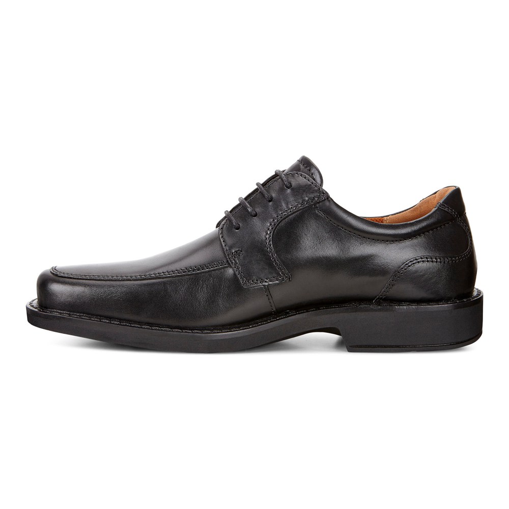 Mens Dress Shoes - ECCO Seattle Tie Dress - Black - 8746OESBI